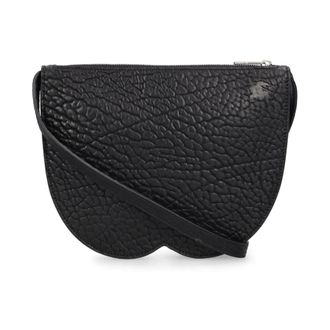 Burberry Cross Body Bags, female, Black, Size: ONE SIZE Chess Mini Shoulder Bag