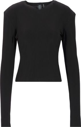 Norma Kamali Fitted Long Sleeve Top