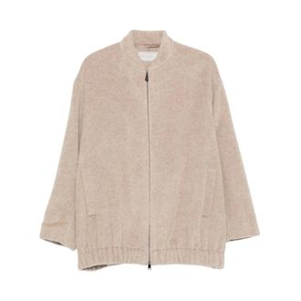 Antonelli Cipresso Bomberjack - Dames - Jassen - Beige - Maat: M Wol