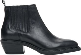 Estro & Luminara Lage Cowboylaarzen - Dames - Cowboylaarzen - Zwart - 36 EU - Leer - Schoenen