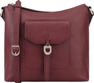 Dents Womens Windsor Cross Body Bag - Red Leather - One Size