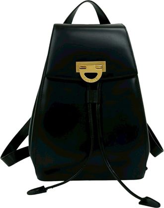Celine Black Leather Backpack (Pre-Owned)