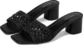 Calvin Klein Brianny Womens Sandals Black : 8.5 M, Synthetic