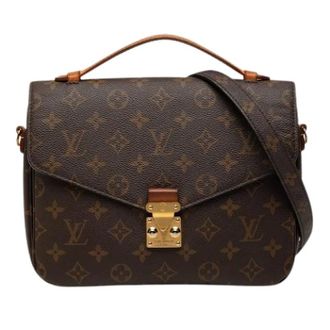 Louis Vuitton Tweedehands Canvas Louis Vuitton tassen - Dames - Pre-owned - Bruin - Maat: ONE Size