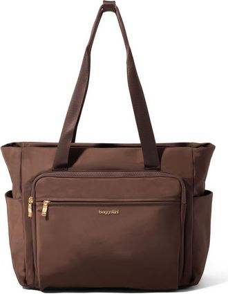 Baggallini Nolita Laptop Tote Bag in Ganache Twill at Nordstrom