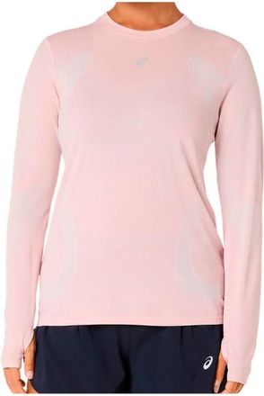 Asics Road Seamless L/S Top Laufshirt f&uuml;r Damen | rosa