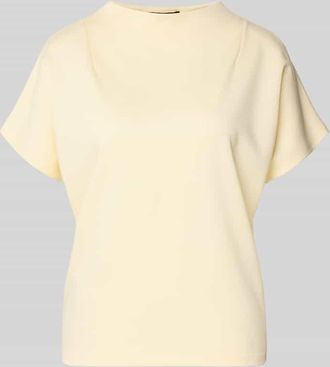 someday Someday Regular Fit T-Shirt aus Viskose-Mix Modell Kiline in Hellgelb, Gr&ouml;&szlig;e 36