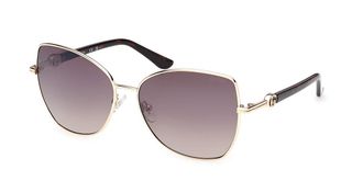 Guess GU00259 32G Womens Sunglasses Gold Size 59