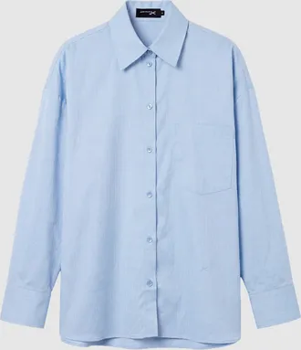 Jeanne Vouland Chemise Pauli Bleu Chevron