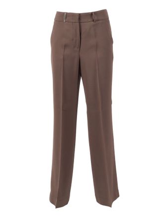 PESERICO Woman Trousers Straight Leg Straight-Leg Pants