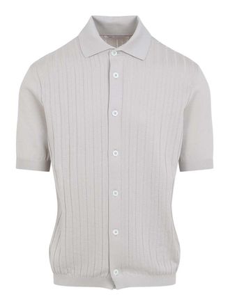 Brunello Cucinelli Cotton Knitted Polo