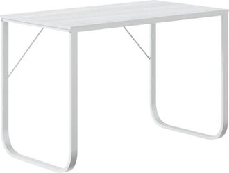 vidaXL Vidaxl - Escritorio De Ordenador Madera De Ingenier&iacute;a Blanco 110x60x73cm