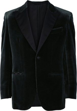 Brioni Velvet Silk-Blend Smoking Jacket