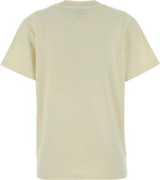 A.P.C. Womens Standard T-Shirt Beige Cotton Organic