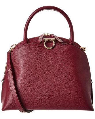 Ferragamo Ferragamo Gemini Leather Shoulder Bag