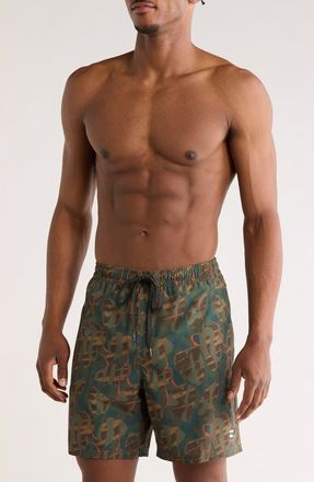 Billabong Zion Volley Swim Trunks in Deep Depths at Nordstrom Rack, Size X-Large
