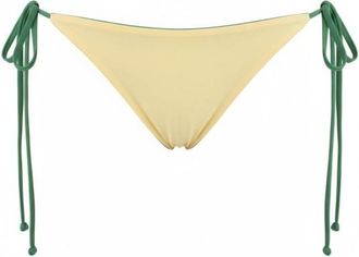 Hurley Ribbon Regular Fit Solid Color Reversible Bikini-Bottom f&uuml;r Damen | wei&szlig;