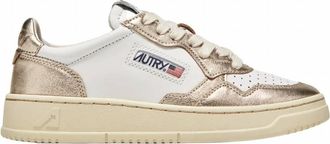Autry Womens Medalist Low Sneaker In White