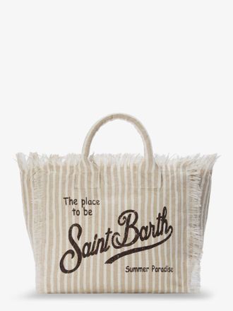 MC2 Saint Barth Borsa a spalla Vanity in lino - MC2 SAINT BARTH - gender_Woman