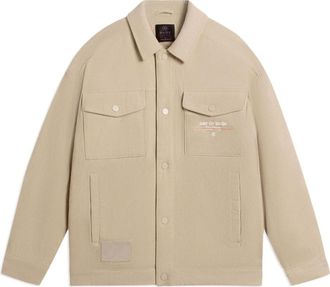 Li-Ning Way Of Wade Logo Corduroy Jacket Khaki AJMS065-3