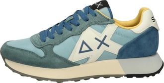 Sun 68 Jaki 2.0 Solid - Heren - Sneakers - Blauw - 43 EU - Leer - Schoenen