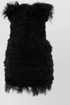 Sportmax embroidered polyester avocado mini dress