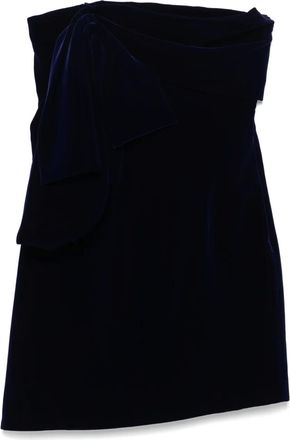 Givenchy Abito corto con fiocco - Blu