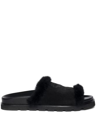 Zadig&Voltaire Teddy Bare sandals - Black