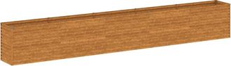 vidaXL Jardinera Acero Corten 482x50x69 Cm Vidaxl