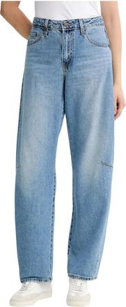 Levi's Baggy Dad Barrel Jeans - Dames - Jeans - Blauw - Maat: W28 L32 Katoen