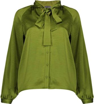 Geisha Dames, Blouses & Shirts, Groen, Maat: 3XL