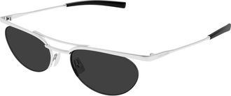 Saint Laurent SL 862 Zonnebrillen - unisex - Zonnebrillen - Grijs - 54 MM - Accessoires