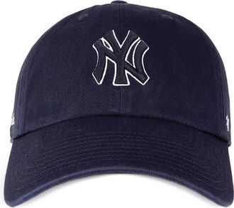 Sporty & Rich Embroidered Logo Baseball Cap