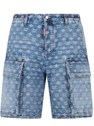 Dsquared2 Navy Blue Shorts