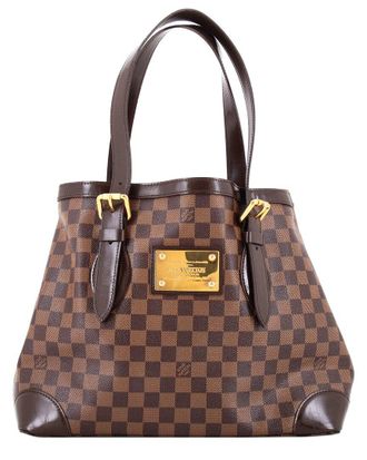 Louis Vuitton Brown Damier Hampstead Mm (Authentic Pre-Loved)