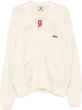 Billionaire Boys Club College Gebreide Vest - Heren - Vesten - Beige - S - Wol - Truien & Vesten