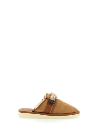 Suicoke Suede Sandals - Beige