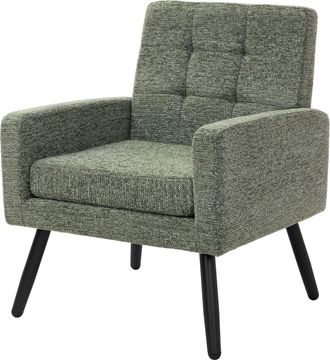 ML Design Ml-design Sill&oacute;n Relax Butaca De Sal&oacute;n Poltrona De Lectura Para Dormitorio
