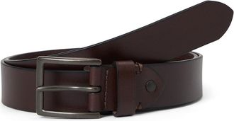 Johnston & Murphy Rivet Leather Belt Mens Belts Brown : 40 Waist