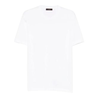 Zanone T-Shirts, male, White, Size: 3XL T-Shirt MC