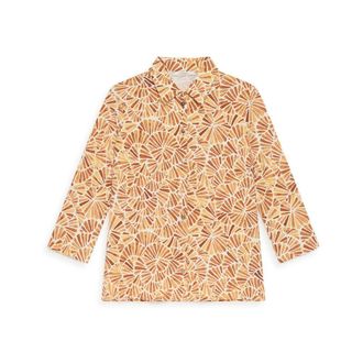 Maliparmi Shirts, female, Yellow, Size: 2XL Camicia Shell Shirt