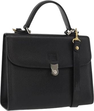 Burberry Pre-owned Handbags, female, Black, Size: ONE SIZE Pre-owned Vintage Hand Bag