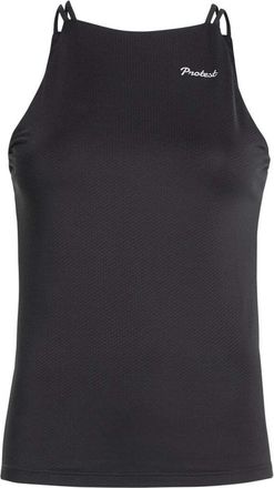 Protest Seamless Shirt PROTEST Bike shirt PRTMACADEMIA, Damen, Gr. M, schwarz (true schwarz), Obermaterial: 90% Polyester PES. 10% Elasthan EL., Shirts Seamle