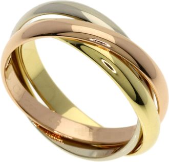 Cartier Yellow Gold (18K) Pink Gold (18K) White Gold (18K) Band Ring (Pre-Owned)