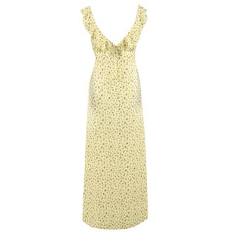 Mar De Margaritas Maxi Dresses, female, Yellow, Size: XS Cecilia Long Dress