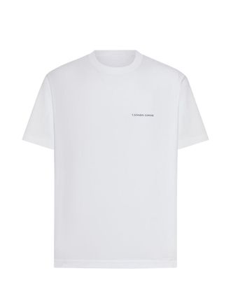 Canada Goose Logo Cotton T Shirt