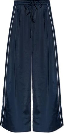 Gestuz Gzbicca Broeken - Dames - Wijde Broeken - Blauw - XS - Polyester - Broeken