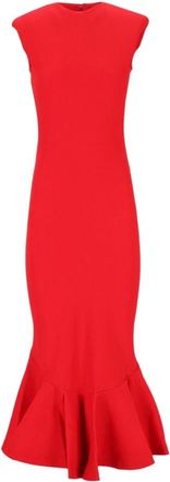 Jacquemus Midi Kleedjes - Dames - Casual kleedjes - Rood - M - Kleedjes