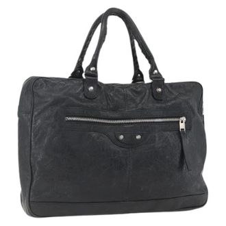 Balenciaga Vintage Weekend Bags, unisex, Black, ONE SIZE, Pre-owned Vintage Weekend Bag