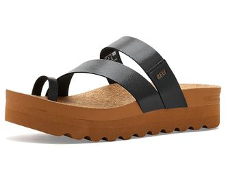 Reef Vista Hi Layla Womens Sandals Black : 9.5 M, Synthetic